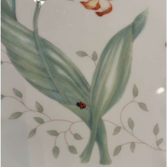 Lenox Butterfly Meadow Dragonfly accent plate. NWT! Very pretty! - Picture 4 of 8
